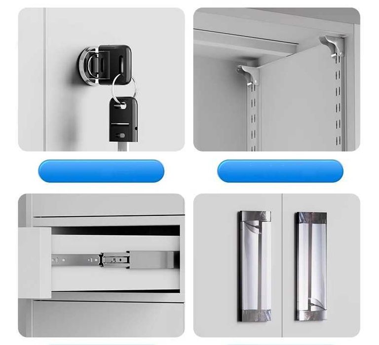 Офисный шкаф / шкаф для документов / металлический офисный шкаф