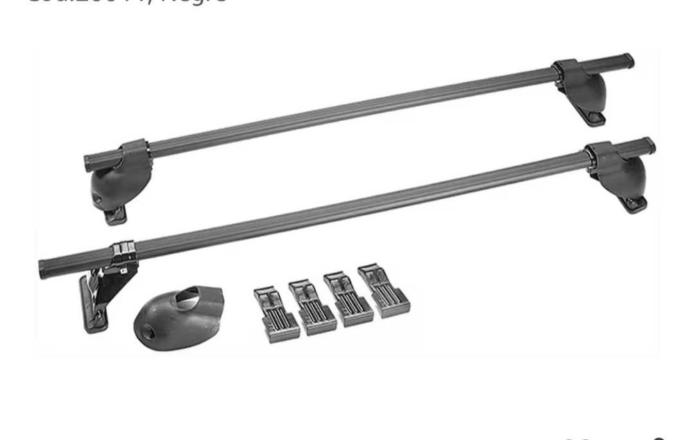 Bare de plafon pre-asamblate CAM System Rax - Cod.20011, Negre