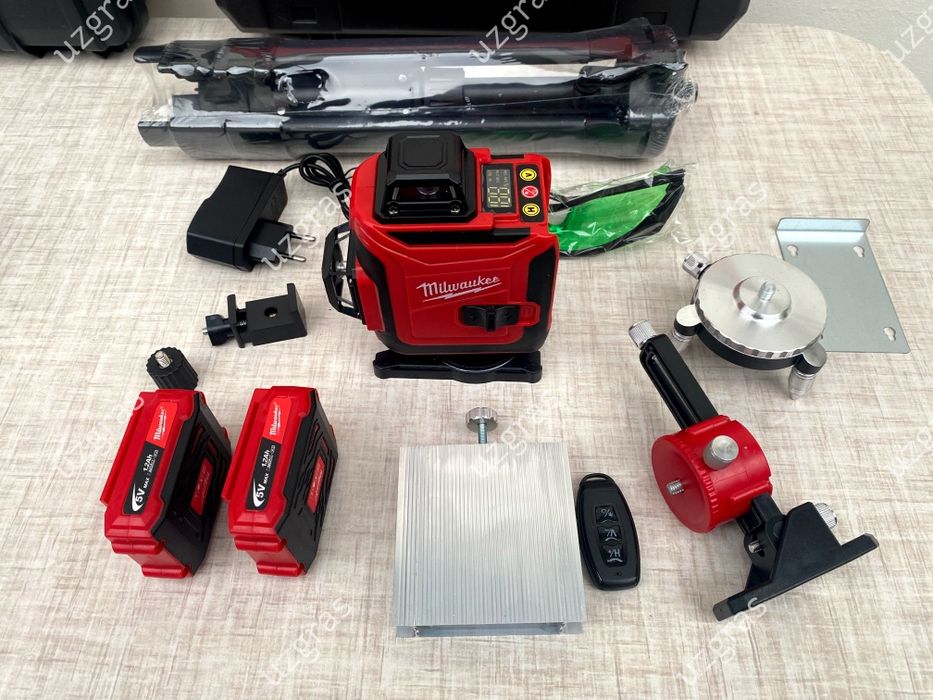 Бепул доставка лазер лазерный уровень 4D лазер новый Biyoti/ Milwaukee