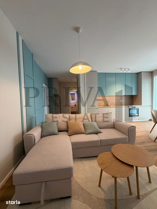 Apartament premium 2 camere mobilat, 55 mp, etaj 3, Nord One Torontal