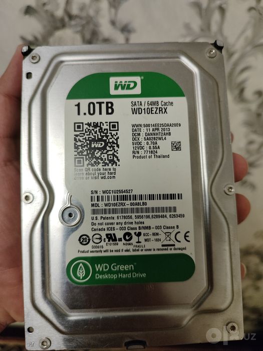 Жёсткий диск WD Green