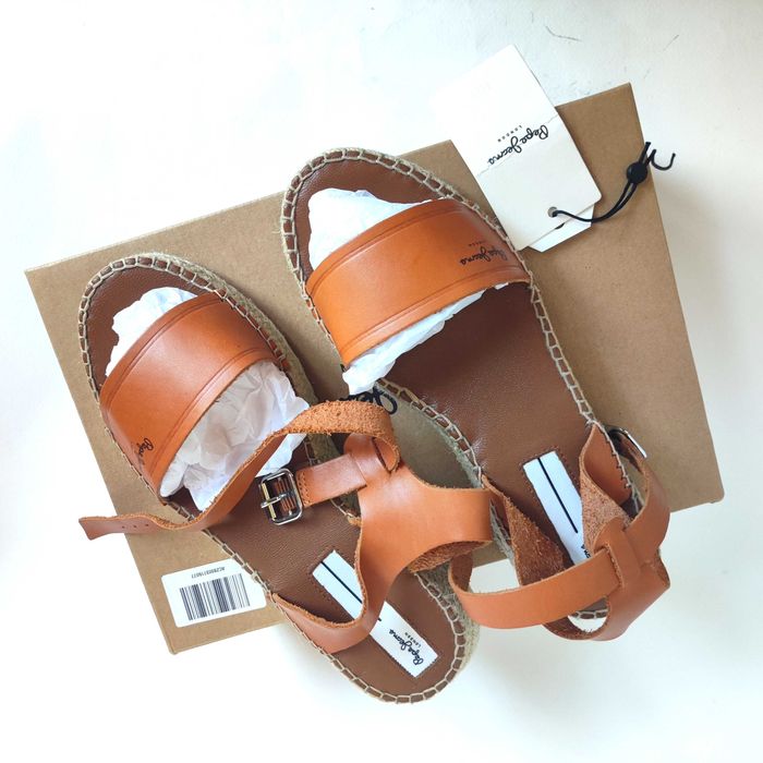 Сандали еспадрили Pepe Jeans модел Kate Emboed размер 37