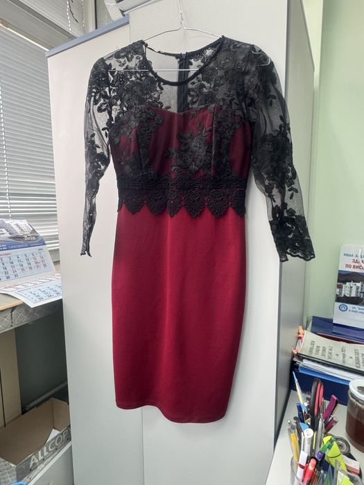 Дамска рокля дантела