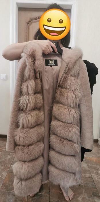 Шүба в Косшы, бежевая