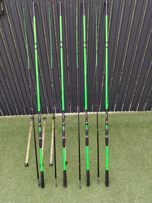 Set 4 lansete Feeder Fl Aqua FORCE 3.0m 200 grame