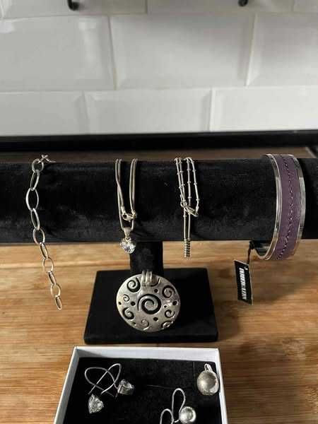 Комплект сребърни бижута