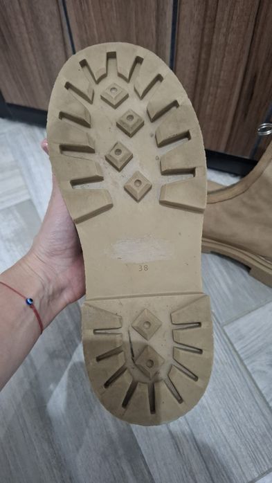 Боти естествен велур