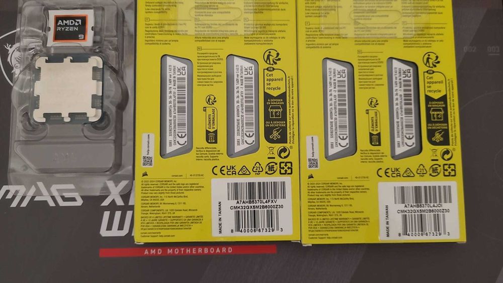 kit gaming Ryzen 9 9950X3D + X870E + 32 GB DDR5 6000 CL30