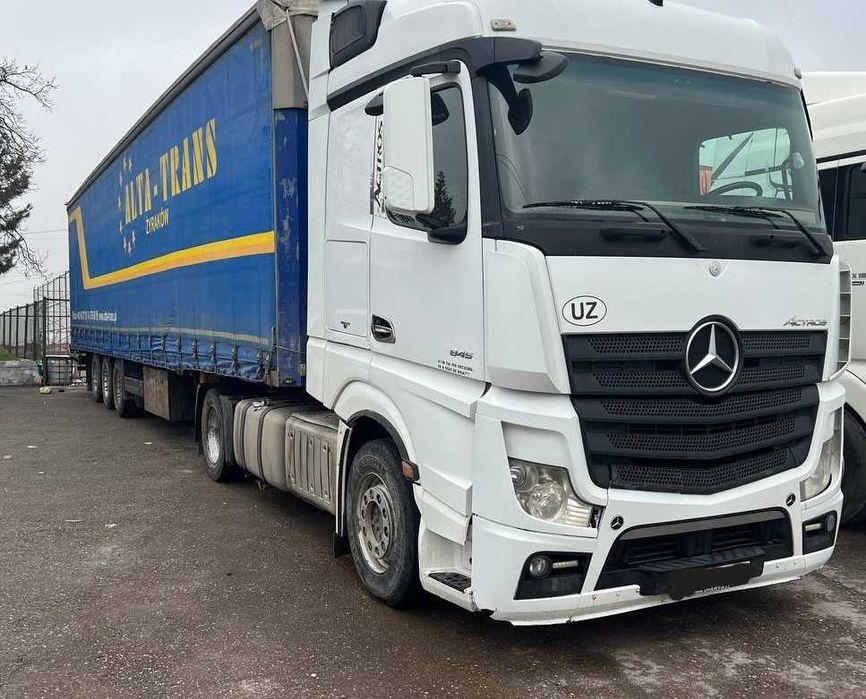Mercedes Benz Actros 1845LS, Shmitz Cargobull AG S01