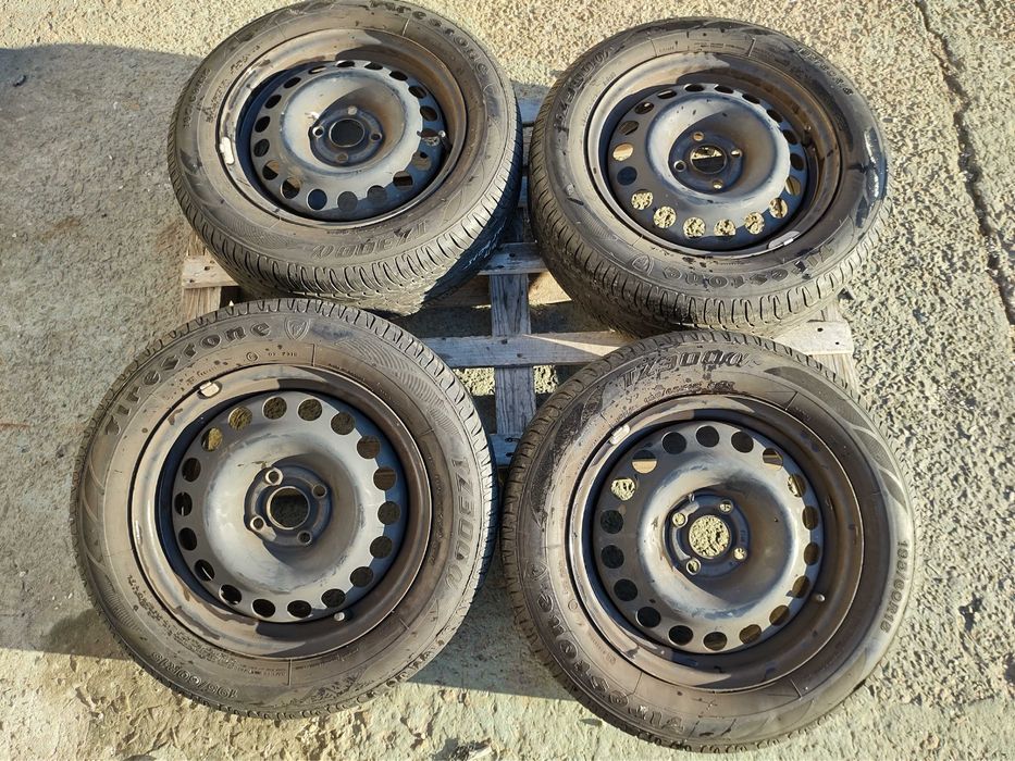 15 джанти 4х100 Opel Astra G Combo C et49 гуми 195/60/15
