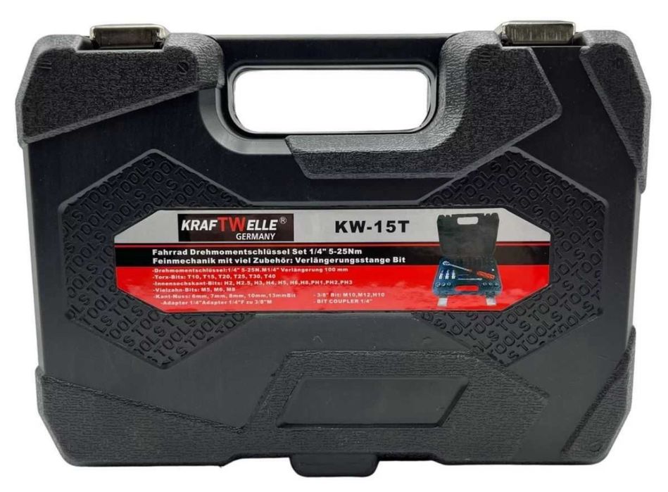 Динамометричен ключ 1/4", 5-25Nm 324, KraftWelle