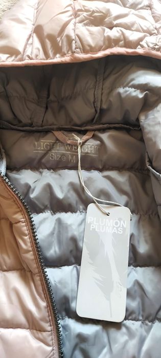 Куртка на весну, пух