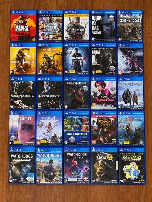 Игры на Ps4 / Ps5 низкая цена!