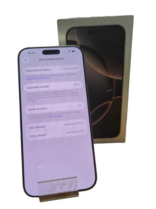 Iphone 16 Pro Max 512Gb Desert / Amanet Cashbook Unirii