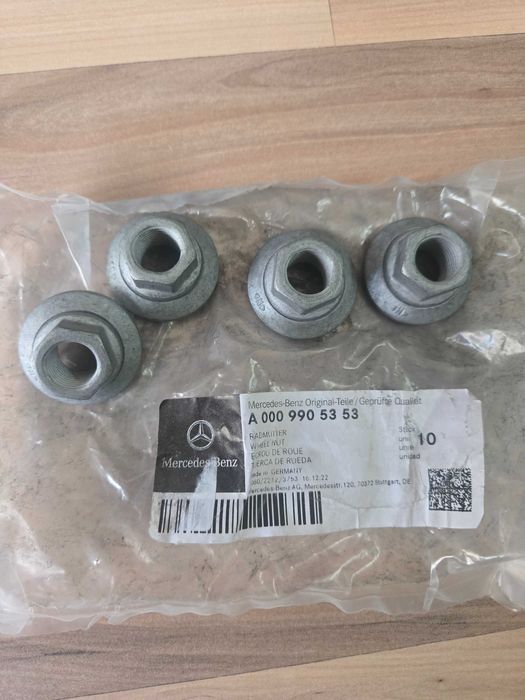 Болтове и гайки, Джанти Мерцедес Спринтер-100 % Оригинални, Чисто нови