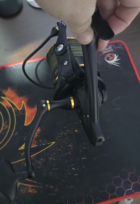 2 mulinete crap Penn Rival Long Cast  7000 și Okuma 8k Surf