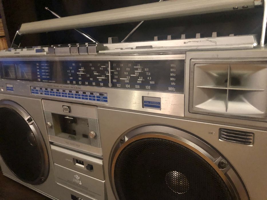 Радиокасетофон JVC RC M70L -истински Boombox Ghettoblaster