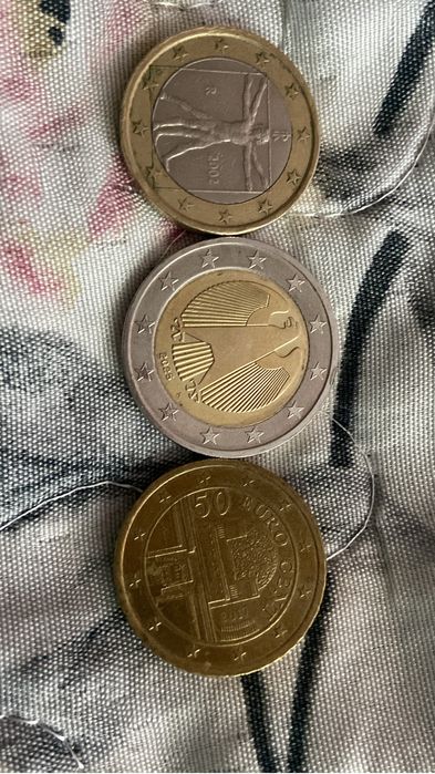 Монета евро продам