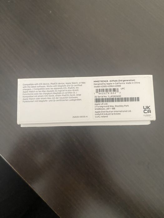 Airpods 3 оригинални