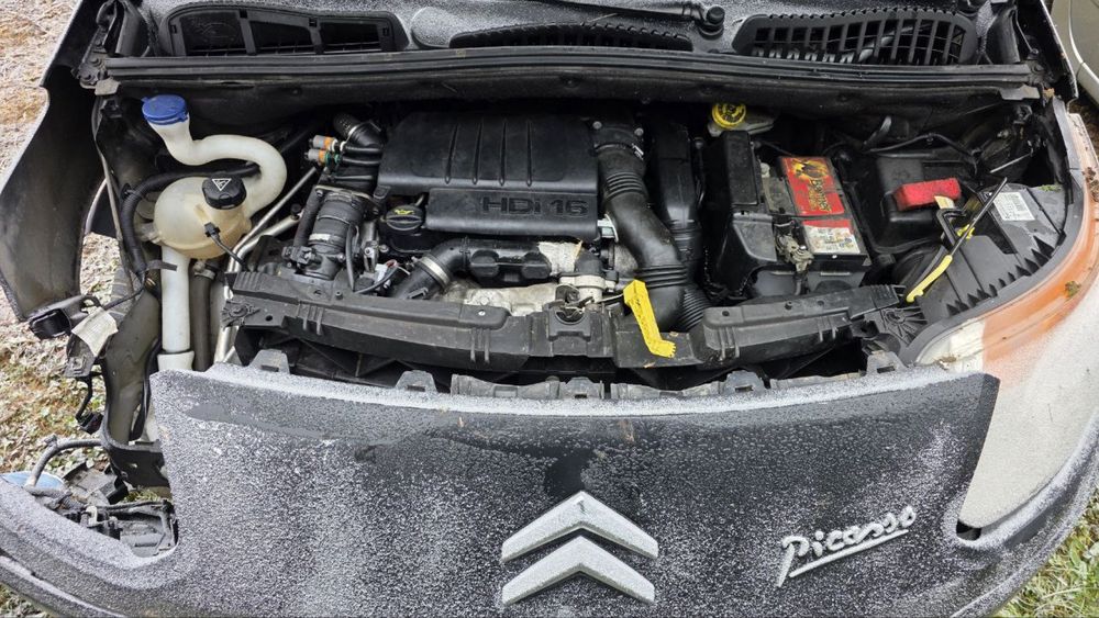 На части Citroen c3 picasso 1.6 hdi 2010 9HR DV6c пали работи 157000