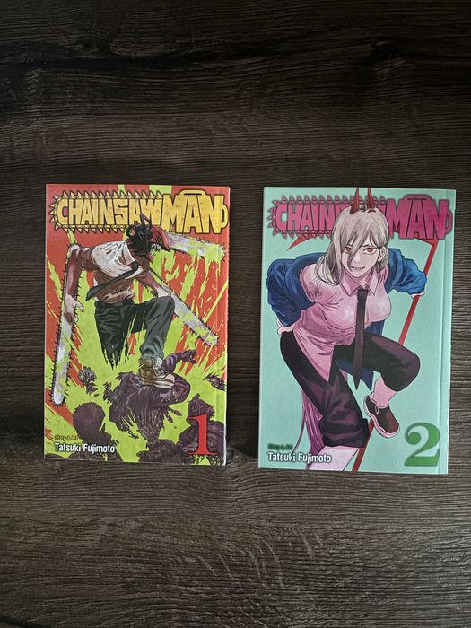 Chainsaw man манга томове 1 и 2