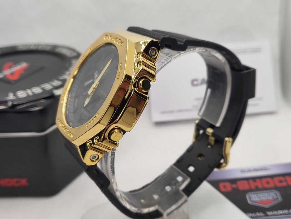 Ceas Casio G shock GM 2100g -1a9er, Gold-Black .Nou, Garantie 2 ani