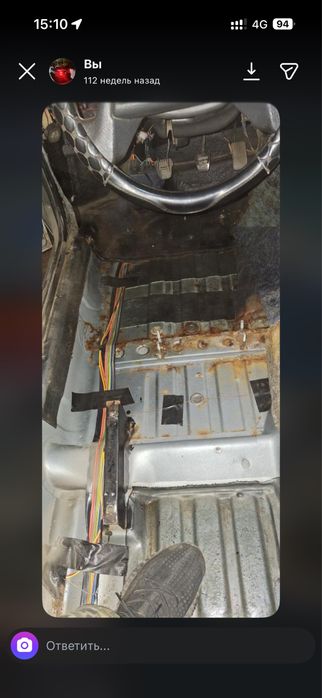 Ваз 2115 на бодром ходу