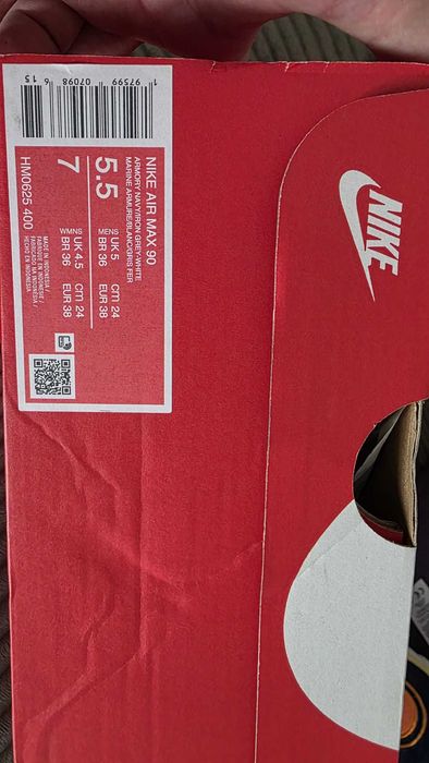 Nike Air Max 90 - Armoury Navy - 38EU