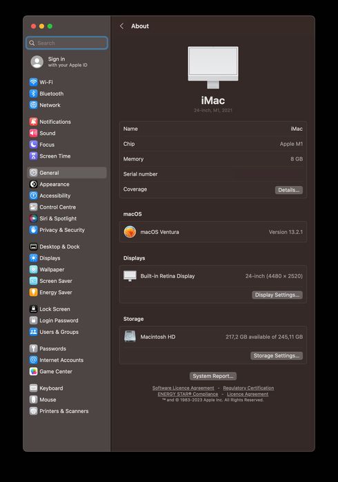 Apple iMac 24" 2021 M1 Silver Accesorii SIGILATE