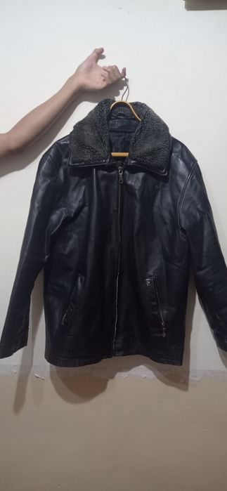 Куртка кожаная мужская