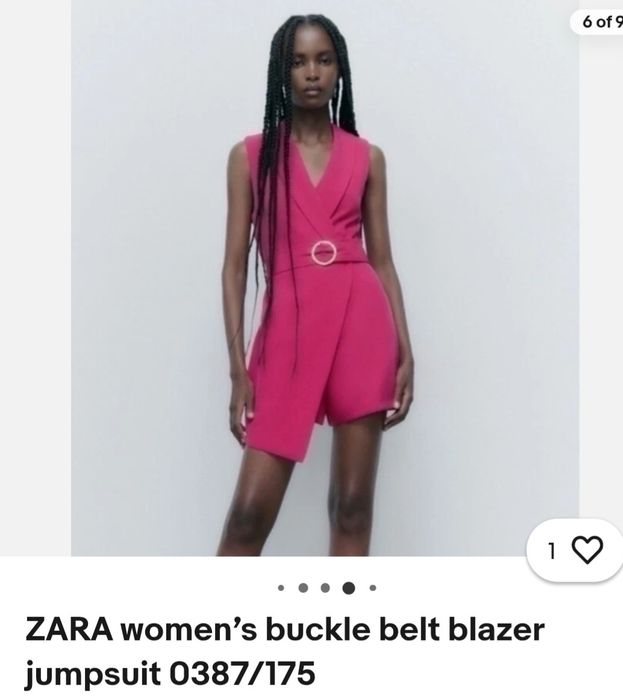 Salopeta ZARA, purtata o data, marime M