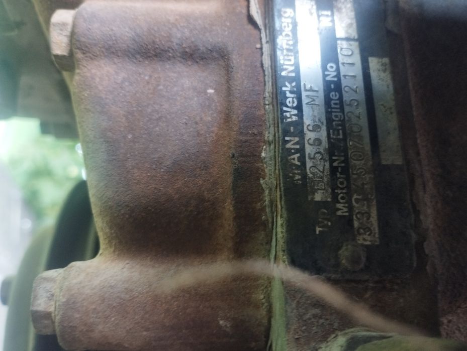 Двигатель на MAN