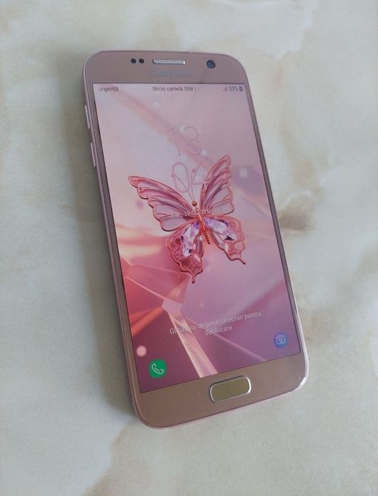 Vând Samsung Galaxy S7 pink gold, impecabil fără probleme //poze reale