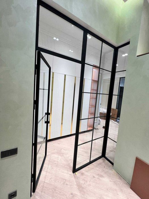 Раздвижные двери и перегородки в стиле Loft