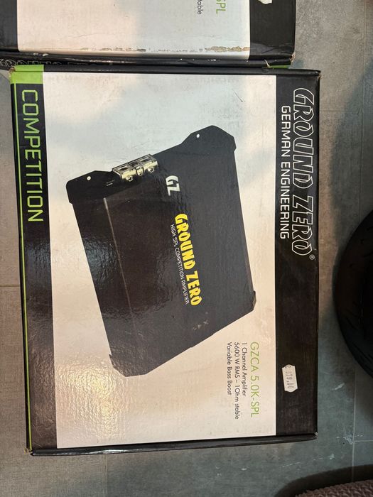 Sistem audio auto competition