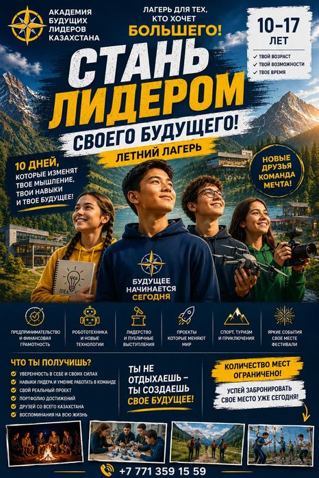 Путёвка в детский лагерь.