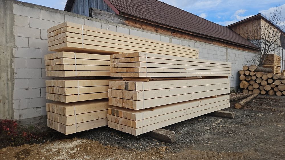 PRODUCATOR-Cherestea constructii acoperis (grinzi caferi scandura lati