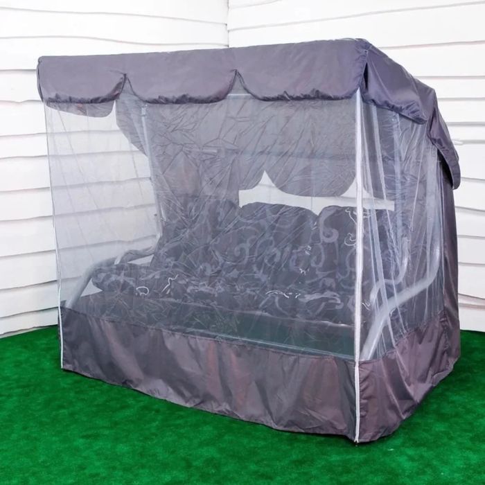 Садовые качели с москитной сеткой