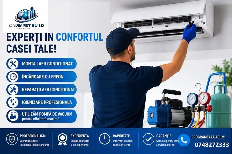 Montaj aer conditionat