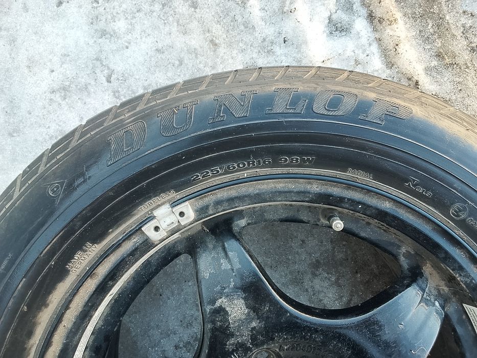 Шина с диском Дунлоп, на запаску.