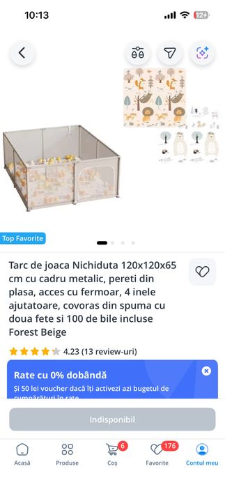 Tarc de joaca Nichiduta