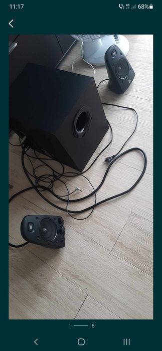 Logitech z623 boxe active sistem 400w 2.1 bass boosted