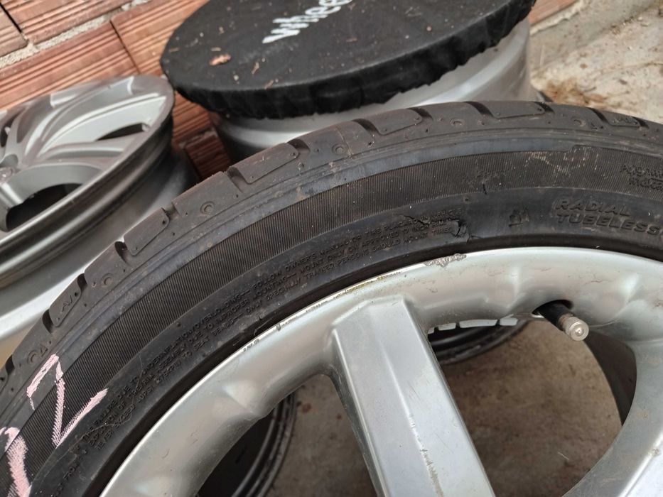 Лети джанти 17" 5х112 за  Mercedes Гуми 225/45/17 ,225/40/17