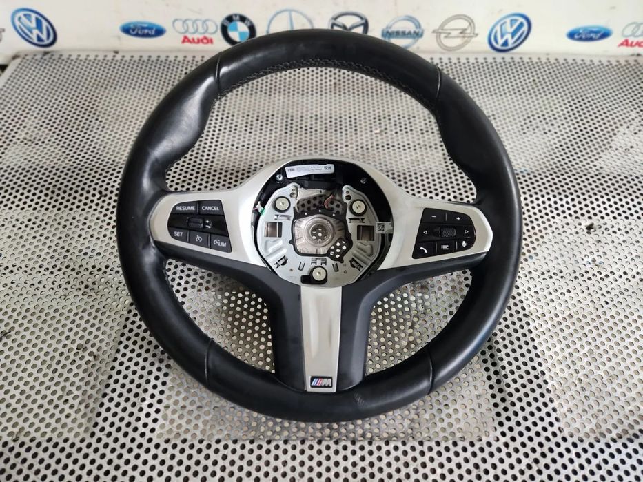Volan Bmw M Paket Cu Comenzi Din Piele G20 G21 G30 G31 F40 F41 F45 F46 F44 Etc. Dezmembrez Bmw F40