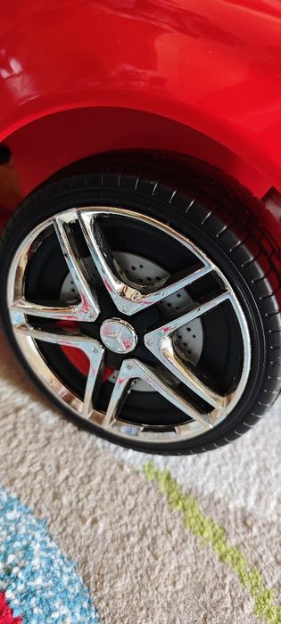 Детска количка Milly Mally Mercedes AMG C63 S Червена