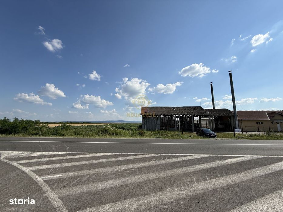 De Vanzare Teren Intravilan la DN19F /Front Stradal 46M/Gaz/Curent
