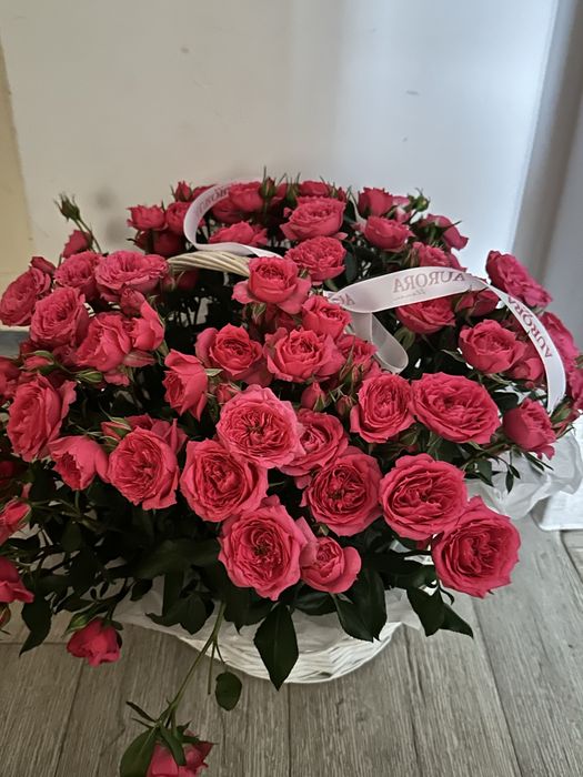 Свежие букеты цветов