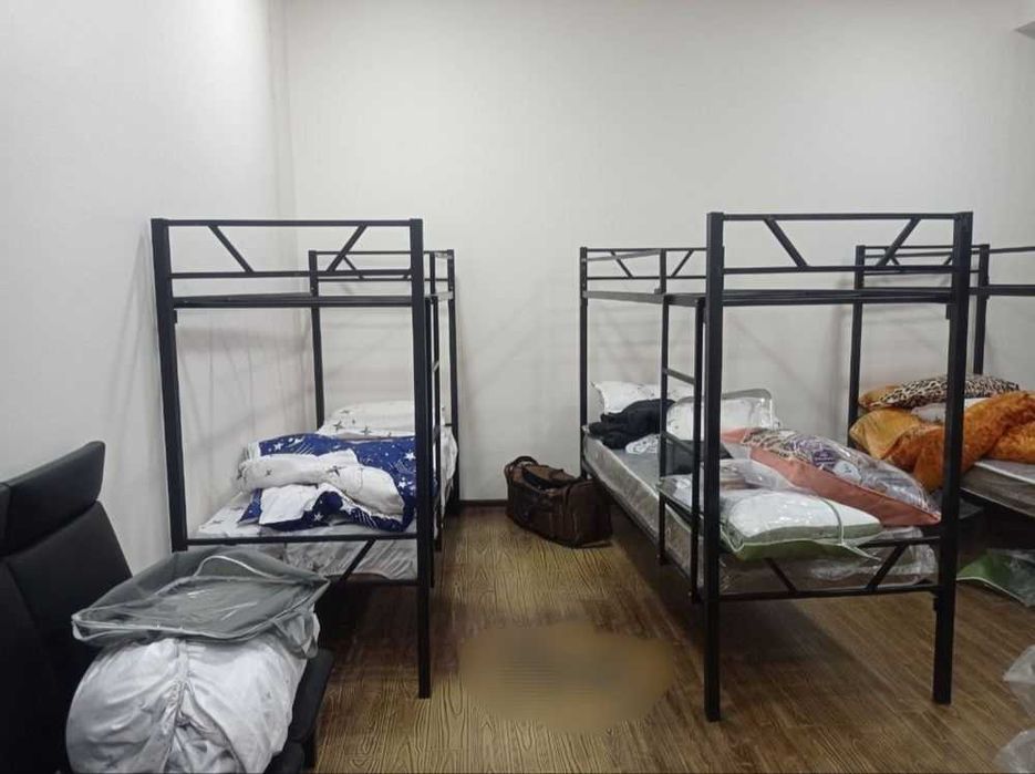 Ikki qavatli temir krovat Двухъярусное металлическое кровать krovat 6