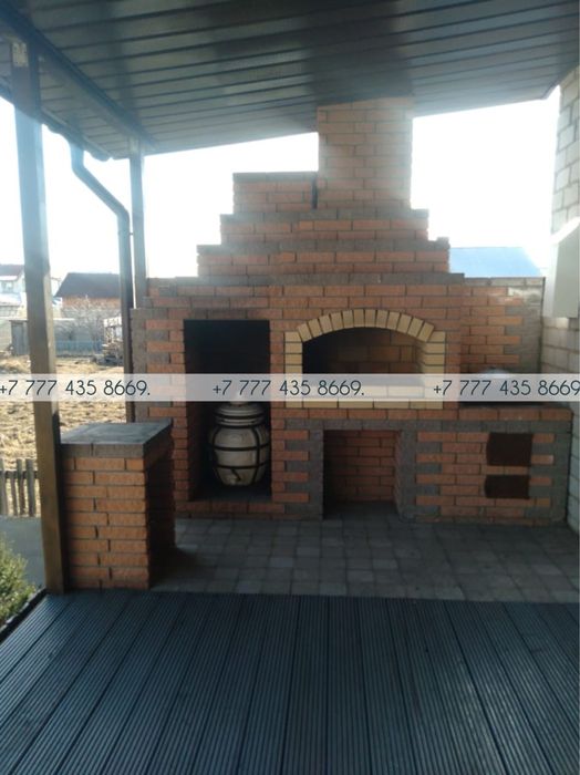 Печка казан мангал барбекю