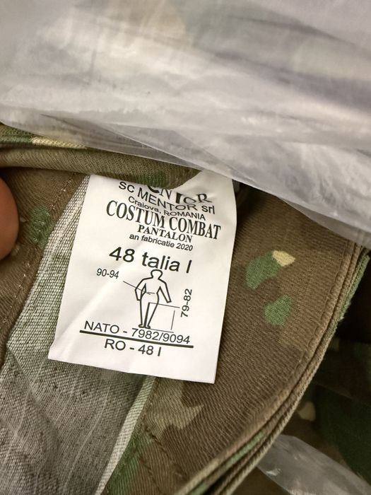 Tinuta combat marimea 48 cu 1 model 2020